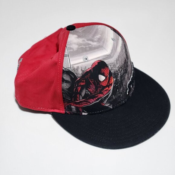 Spider-Man Graphic Baseball Cap – Red/Black – New Era Brand - Picture 5 of 5